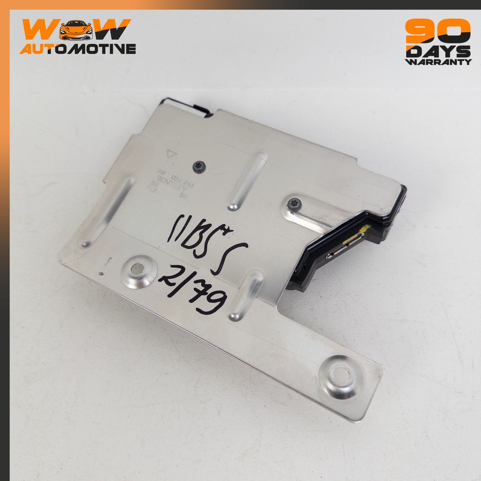 04-13 BENTLEY CONTINENTAL SUPERSPORTS MEDIA SOCKET INTERFACE CONTROL MODULE OEM