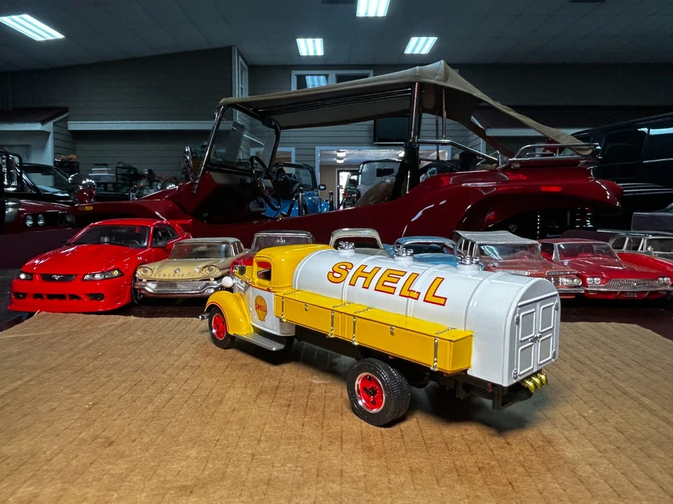 First Gear 1937 雪佛兰油轮卡车“壳”1: 32 比例金属压铸 — 第 3/4 张图片