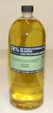 L'Occitane Shower Oil With Almond 16.9 Oz 500 mL REFILL JUMBO Size Cleansing