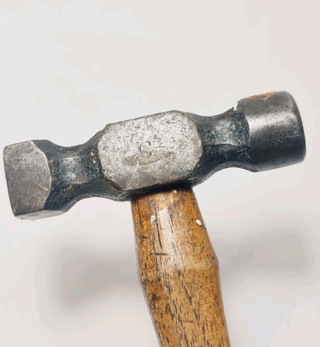 Vintage Whitehouse Sheet Metal Worker’s Square Round Faced Hammer - Picture 7 of 13