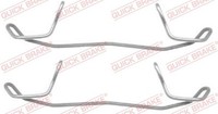 Quick Brake ZubehöRsatz, Scheibenbremsbelag 109-1123 FüR Audi Cadillac Ford