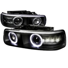 Spec-D Tuning LHP-SIV99JM-RS Projector Headlight for 00 to 06 Chevrolet Tahoe...