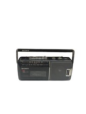 Sony CFM-140 AM/FM Radio Cassette Deck Boombox Tested and Works Vintage