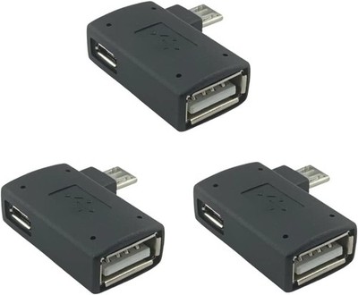 3 Pack OTG Cable Adapter for Fire TV Stick 4K Max/Cube/Lite,Powered Micro USB