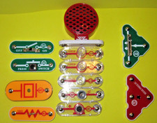 Elenco Snap Circuits Part Lot of 12 RP RV U5 L2 S1 WC X1 L1 L4 SP S2 R1