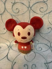 Hallmark Itty Bittys Valentines Happy Heart Mickey Mouse Plush Limited Ed. 2013