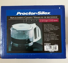 Proctor Silex Replacement Coffee Carafe 2-12 Cup 88060