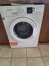 Hotpoint 9kg White Freestanding Front-Loading Washing Machine Child Lock Delay
