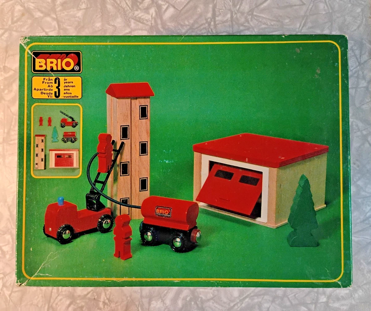 Gas Station n 33533 de Brio. Vintage des années 80.Rare à trouver