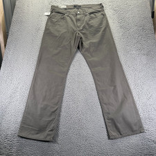 Banana Republic Pant Men's 36x34 Brown Cotton Chino Straight Leg Career Business