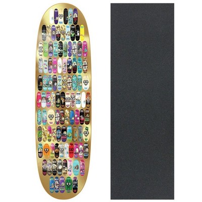 Heroin Skateboard Deck 100th Egg 9.125'' x 32'' with Grip