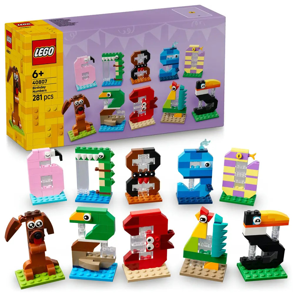 Lego Geburtstagszahlen 40807 - Bild 5