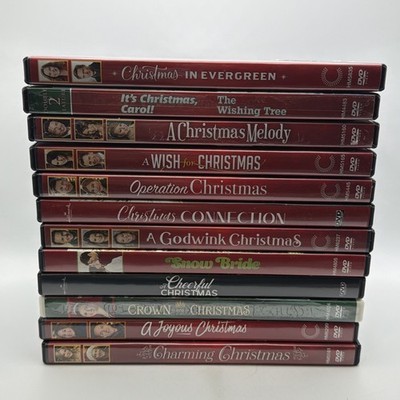 70 Hallmark  Movie DVD lot  romance Christmas variety