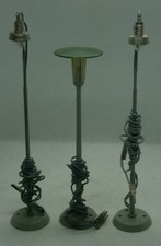 Spur H0: MÄRKLIN 3 x Lampe - Bogenlampe (448/5) + Straßenlaterne (448/4)