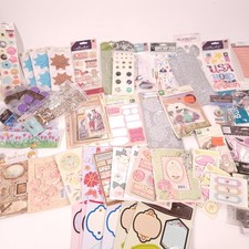 Scrabook Stickers Supplies And Embellishments Lot Bulk Scrapbooking