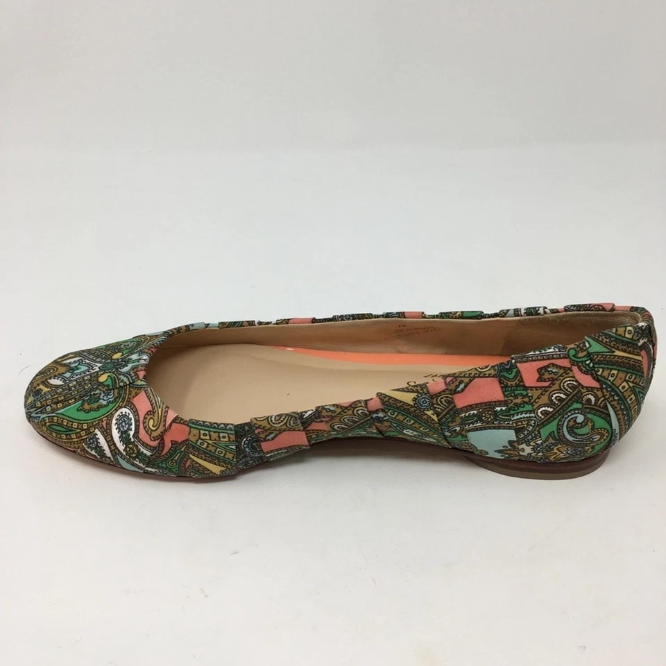 Planos Talbots Multicolor Paisley Plisados Estampados 7B Foto 4 de 4