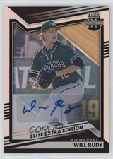 2022 Panini Elite Extra Edition Signatures Will Rudy #162 Auto 0i8b