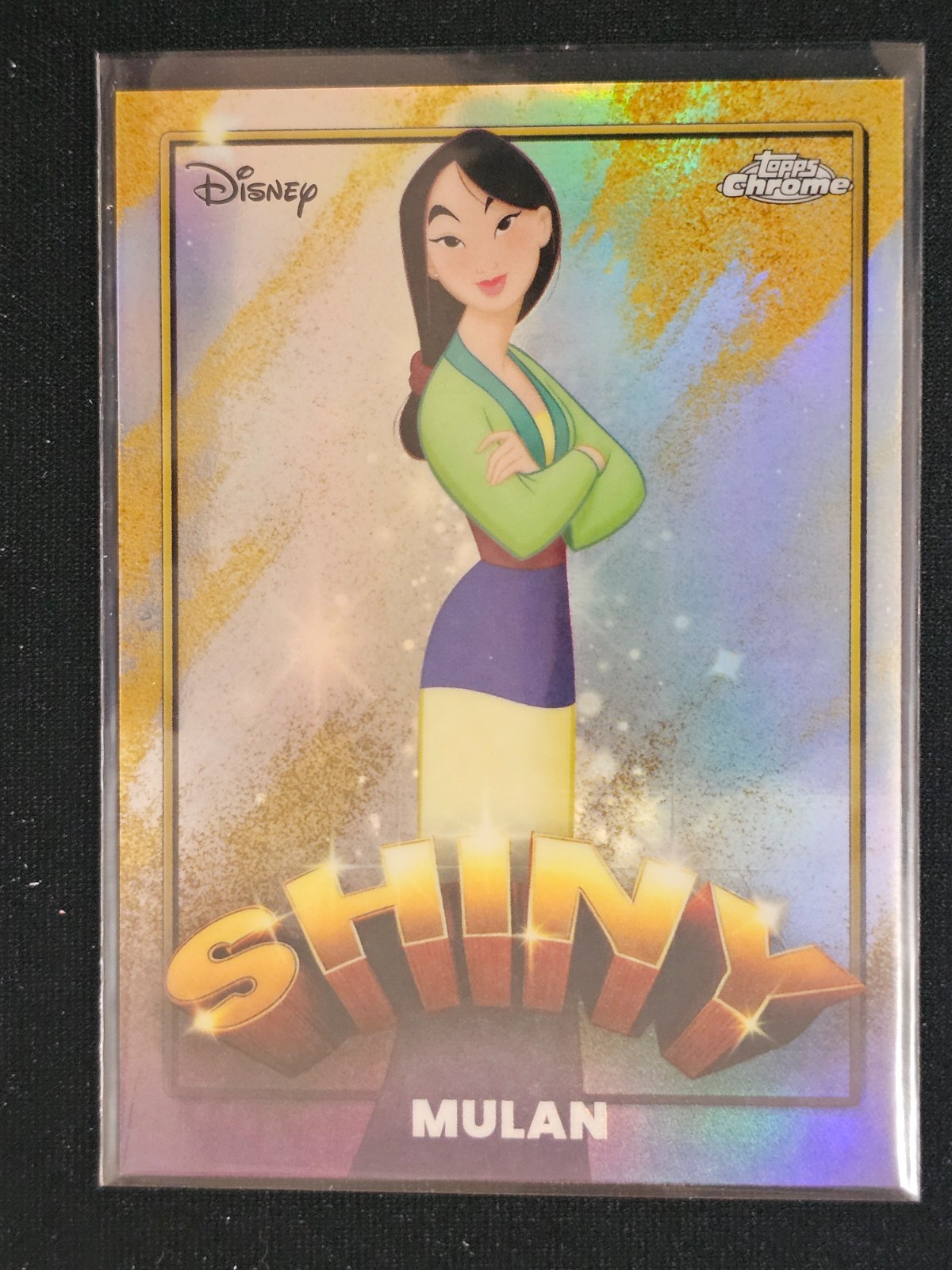 2025 Topps Disney Wonder Mulan SHINY insert #S-14