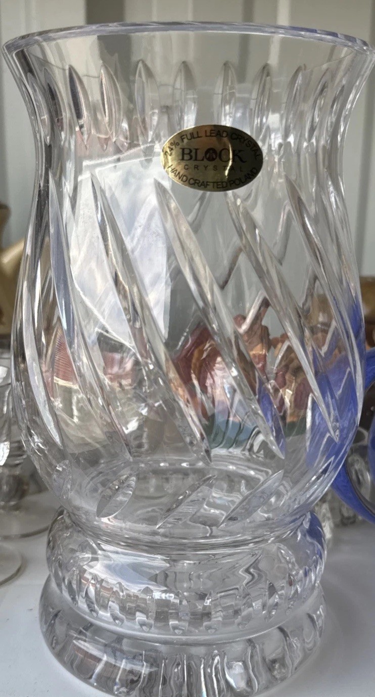Crystal Candle Dome with Candle Holder