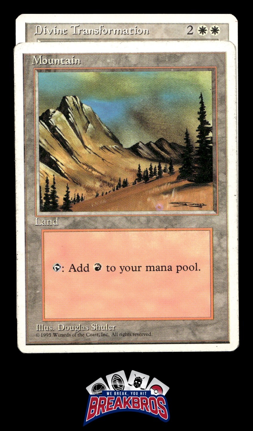 MTG Mountain (Arabian Nights) # NM-MT Magic The Gathering