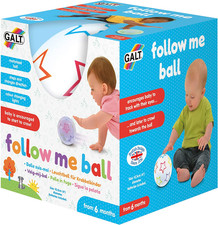 Image of Galt Toys, Follow Me Ball, Baby Sensory Toys, Ages 6 Months Plus