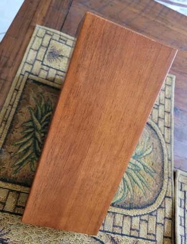 J. A. HENCKELS 15 Slot Legno Duro Blocco Portacoltelli Finitura Mogano Solo Blocco  - Foto 4 di 5