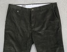 J. McLaughlin *NWOT* Soft Cotton Corduroy Pants Men's 42x29" Flat Front Uncuffed — photo 10