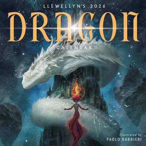 Llewellyns 2026 Dragon Calendar by Paolo Barbieri - Image 2