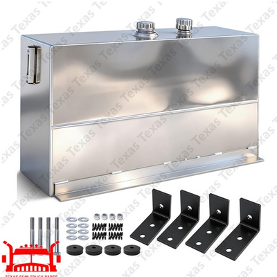 #ad #ad 50 Gallon Upright Aluminum Hydraulic Reservoir Tank For Dump Truck Trailer $580.99