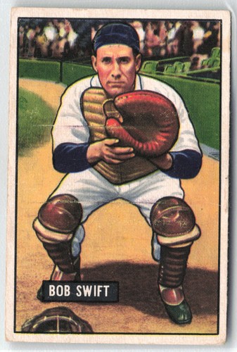 Bob Swift #214 1951 Bowman card