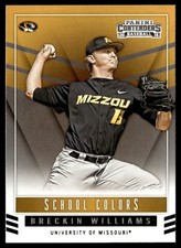 2015 Panini Contenders School Colors Breckin Williams Missouri Tigers #8