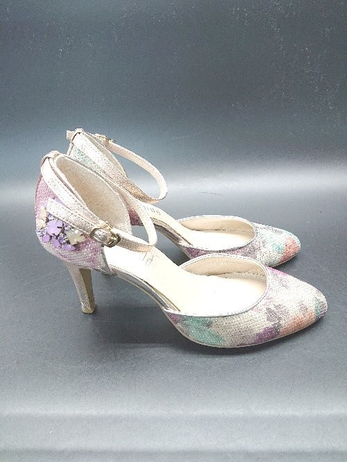 Pool Side Poolside Round Toe Strap Heel Adult Pum… - image 5