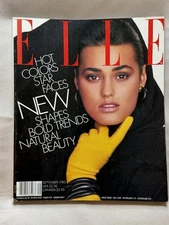 First Issue Elle Magazine In The USA. September 1985. Excellent Condition!