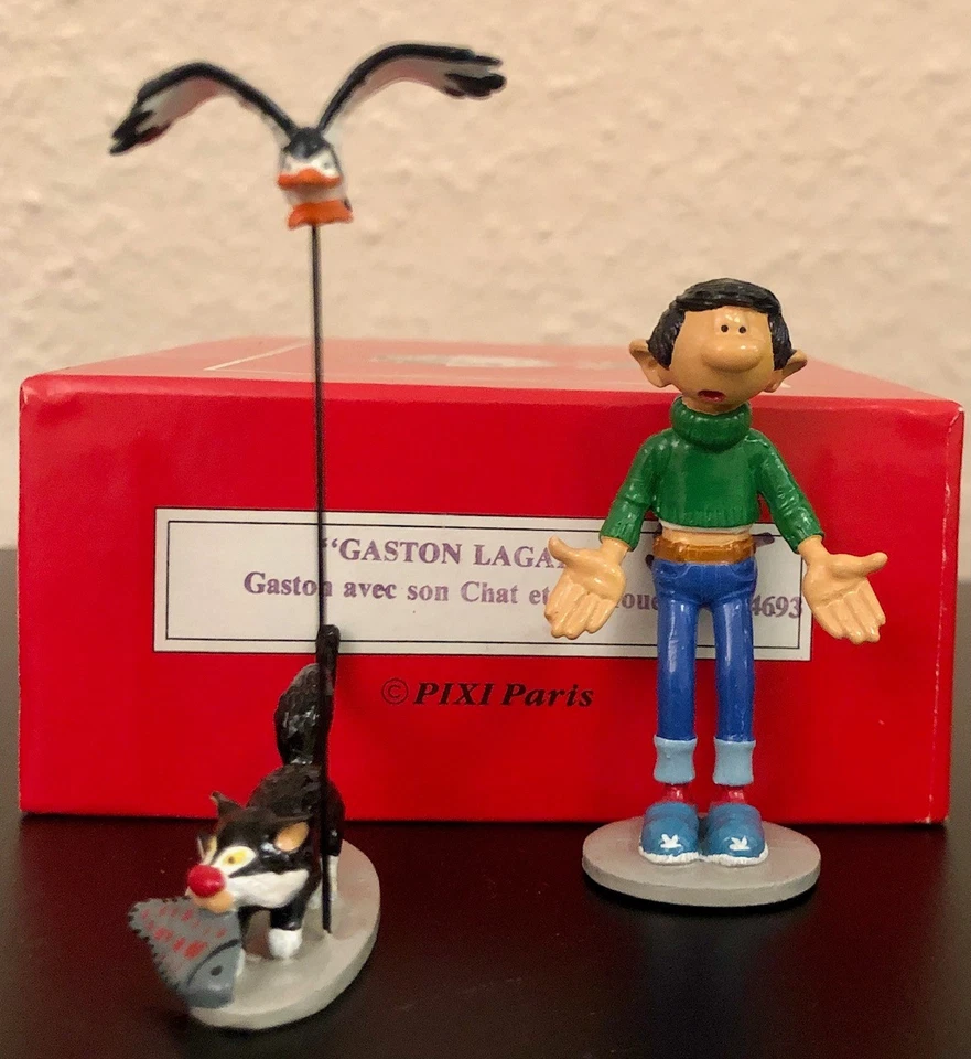 GASTON LAGAFFE Pixi 4693, Gaston avec son Chat sa Mouette - Bild 2 von 3