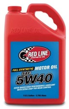 REDLINE OIL 5W40 Motor Oil 1 Gallon 15405 77.95 per gallon