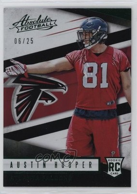 2016 Panini Absolute Rookies Spectrum Green /25 Austin Hooper #161 Rookie RC v9t