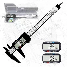 Digital Calipers,Electronic Calipers,YKLSXKC LCD 6 to 7.9 Inches 
