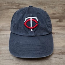 Minnesota Twins Hat Cap Strap Back Youth One Size Blue MLB Baseball 47 Brand