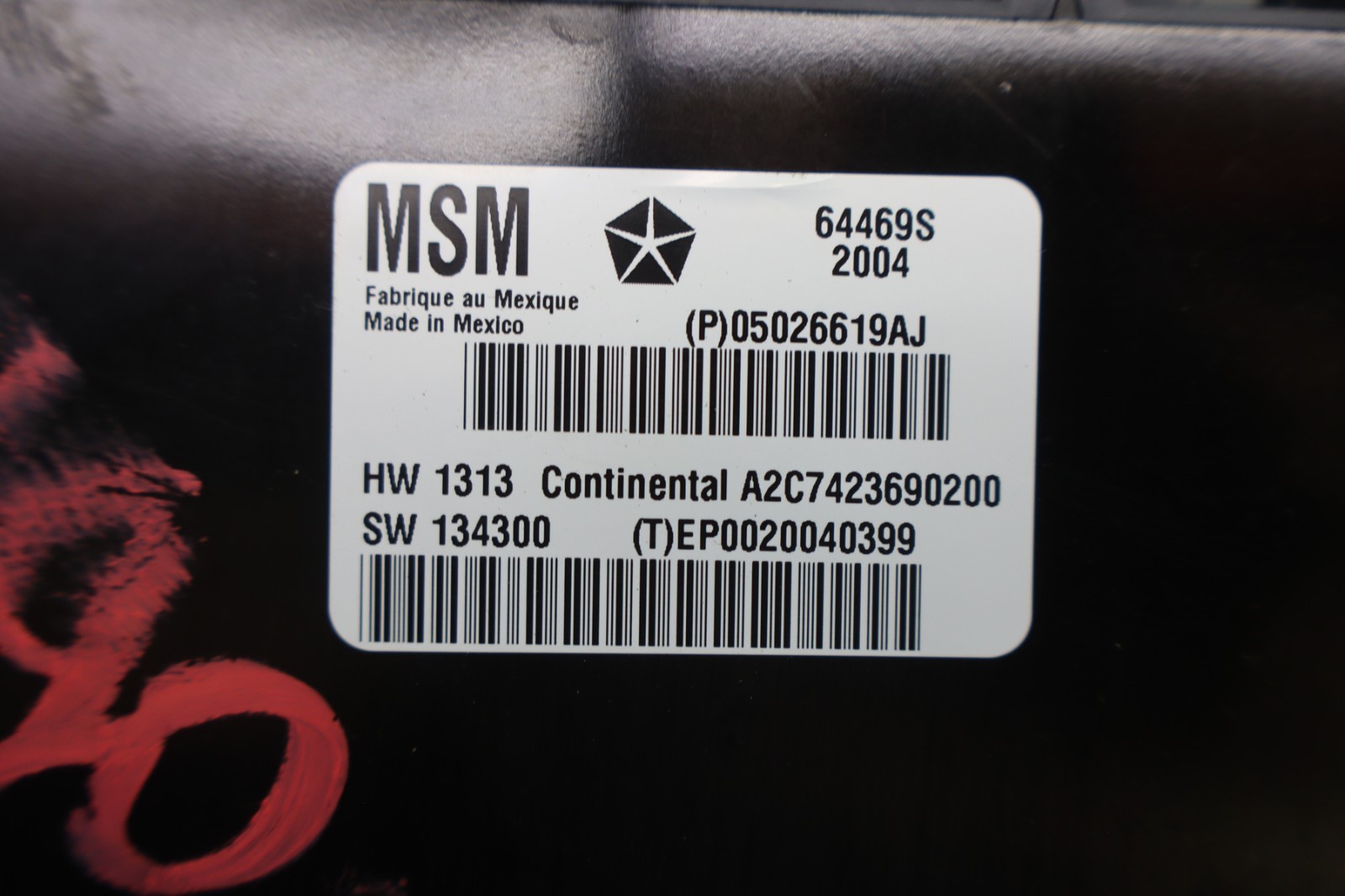 14-20 Maserati Ghibli M157 Levante Left Driver Side Seat Control Module Oem