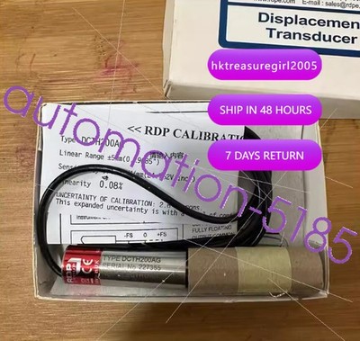 RDP Displacement Sensor TYPE DCTH200AG New fedex or DHL