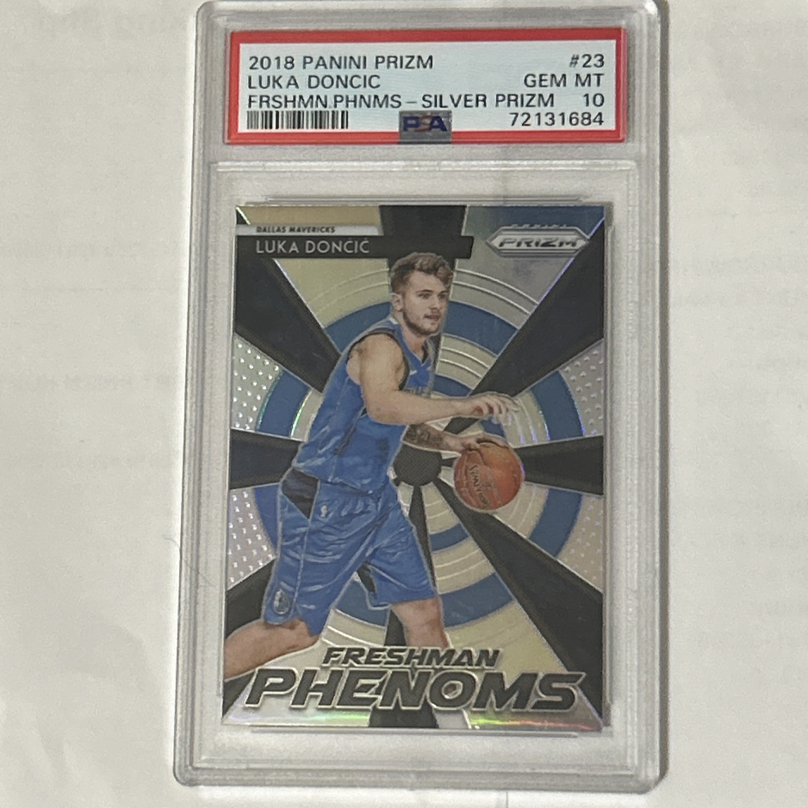 Luka Doncic 2018 Prizm #23 Freshman Phenoms - Silver Price Luka Doncic 2018 Prizm #23 Freshman Phenoms - Silver Price