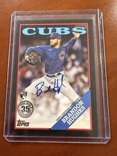 2023 Topps - 1988 Topps Auto Brandon Hughes BLACK BORDER /199 #88BA-BH Cubs