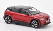 NOREV,RENAULT Megane E-Tech 100% Electric 2022 Flame Red and Black, 1/43, NOR...