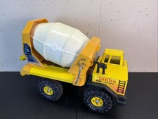 Vintage 1980s Tonka Cement Mixer Truck Turbo Diesel XMB-975 Pressed Steel