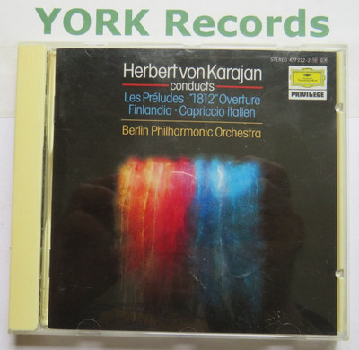 HERBERT von KARAJAN - Conducts - Berlin Philharmonic Orchestra - Ex Con CD DG