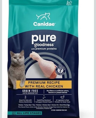 10 LB CANIDAE Pure Grain-Free Limited Ingredient Diet Dry Cat