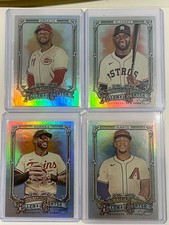 Allen & Ginter 2025 Silver Portrait Parallel Lot: Alvarez Marte Correra Greene