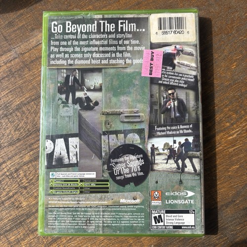 "BRAND NEW" Reservoir Dogs (Microsoft Xbox) FACTORY SEALED FREE SHIPPING - Picture 2 of 5