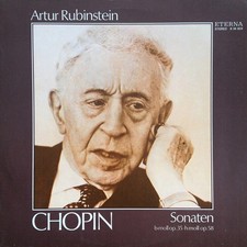Frederic Chopin - Arthur Rubinstein - Sonaten (Vinyl LP - 1977 - GDR - Original)