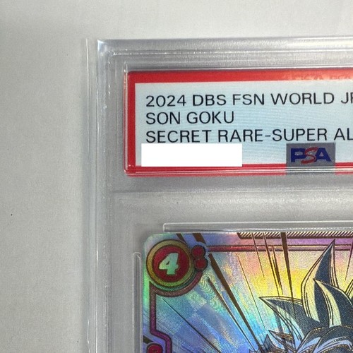 PSA 10 Dragon Ball Super Card Son Goku FB01-139 SCR Secret Alt Art FW 2024 Japan - Picture 3 of 6